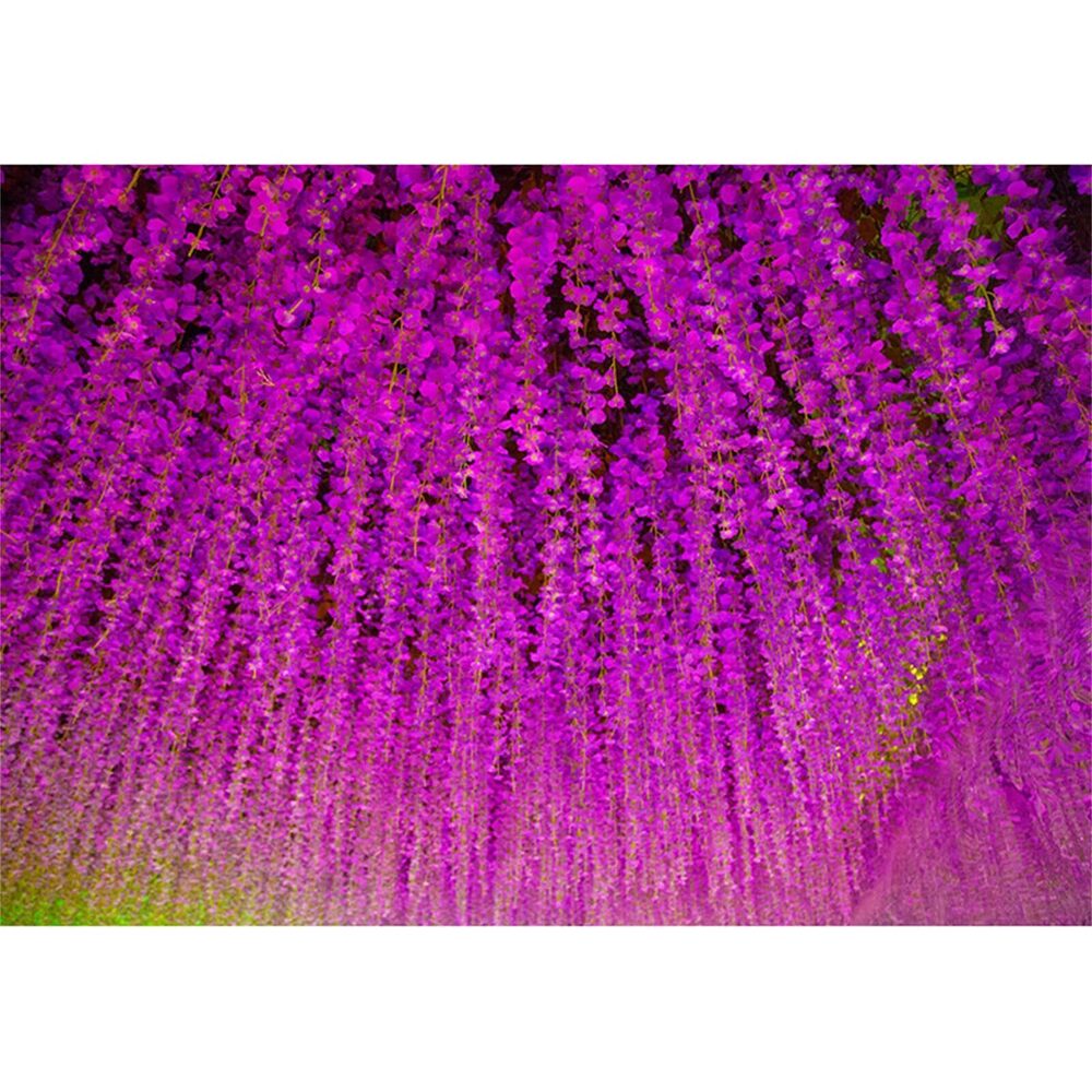 9298 24pcs Wisteria Hanging Flowers,3.6 FT Wisteria,Artificial Wisteria - Picture 5 of 7
